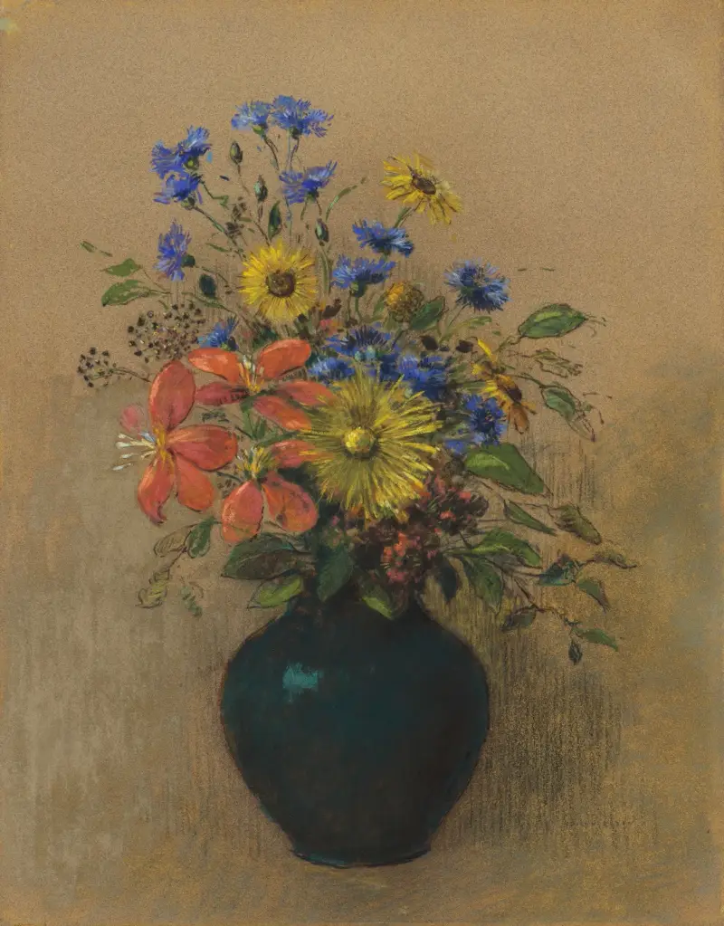 Blumenstillleben von Odilon Redon