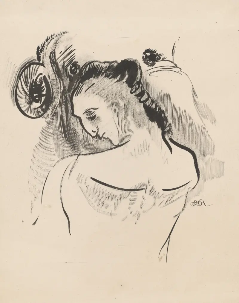 Junger Mann von Odilon Redon