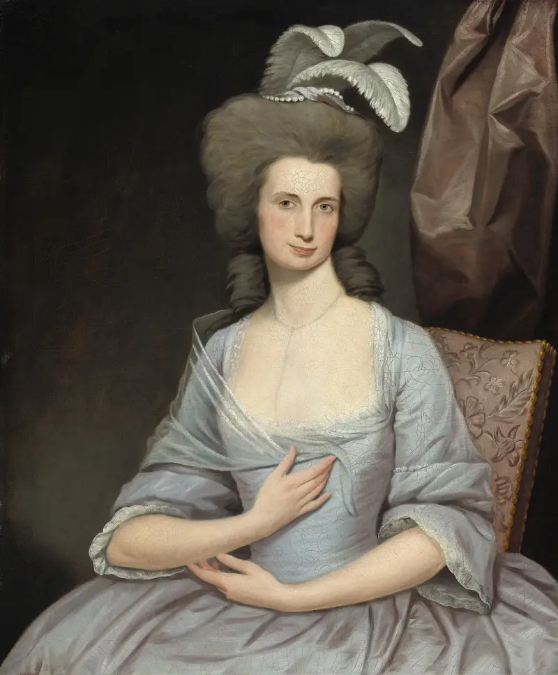Elizabeth Stevens Carle av Joseph Wright of Derby
