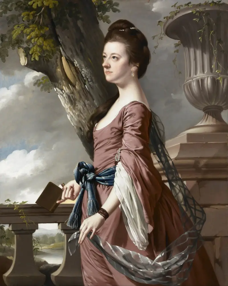 Mrs Frances Hesketh av Joseph Wright of Derby