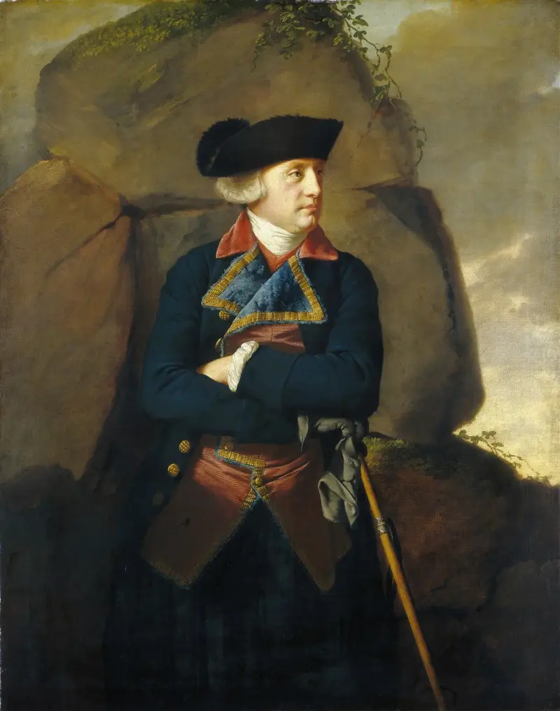 Porträtt av en herre av Joseph Wright of Derby