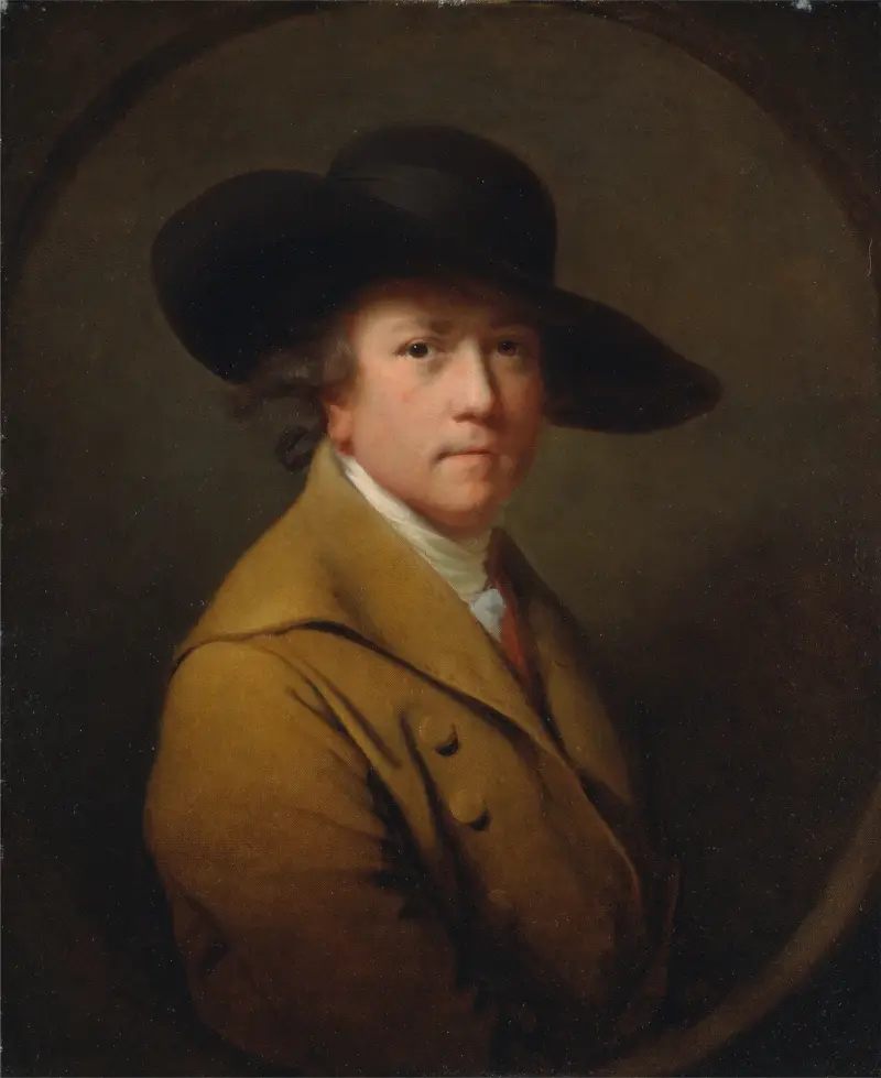 Autoportret, Joseph Wright of Derby
