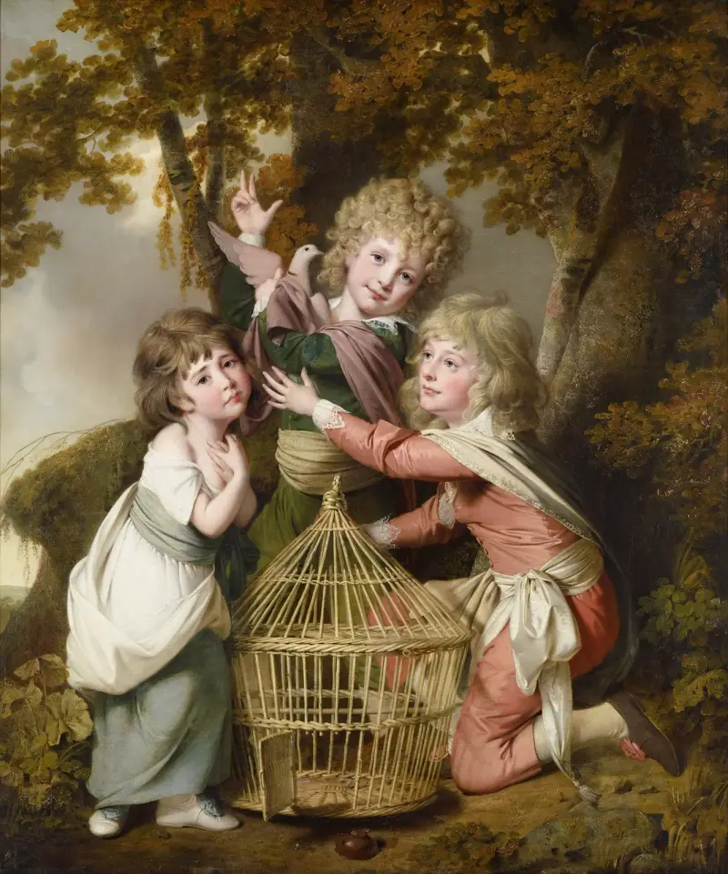 Dzieci Synnotów, Joseph Wright of Derby