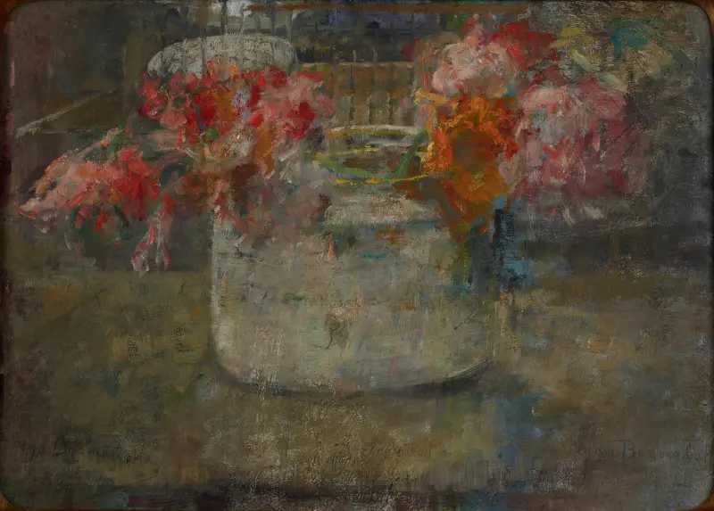 Blumen, 1920 von Olga Boznanska