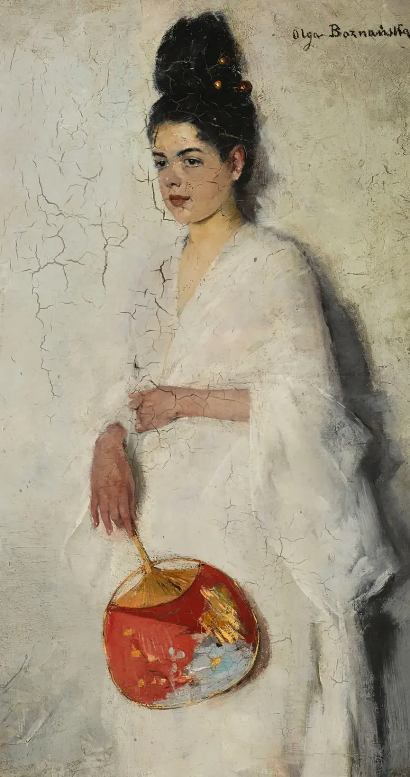 Japanische Frau von Olga Boznanska