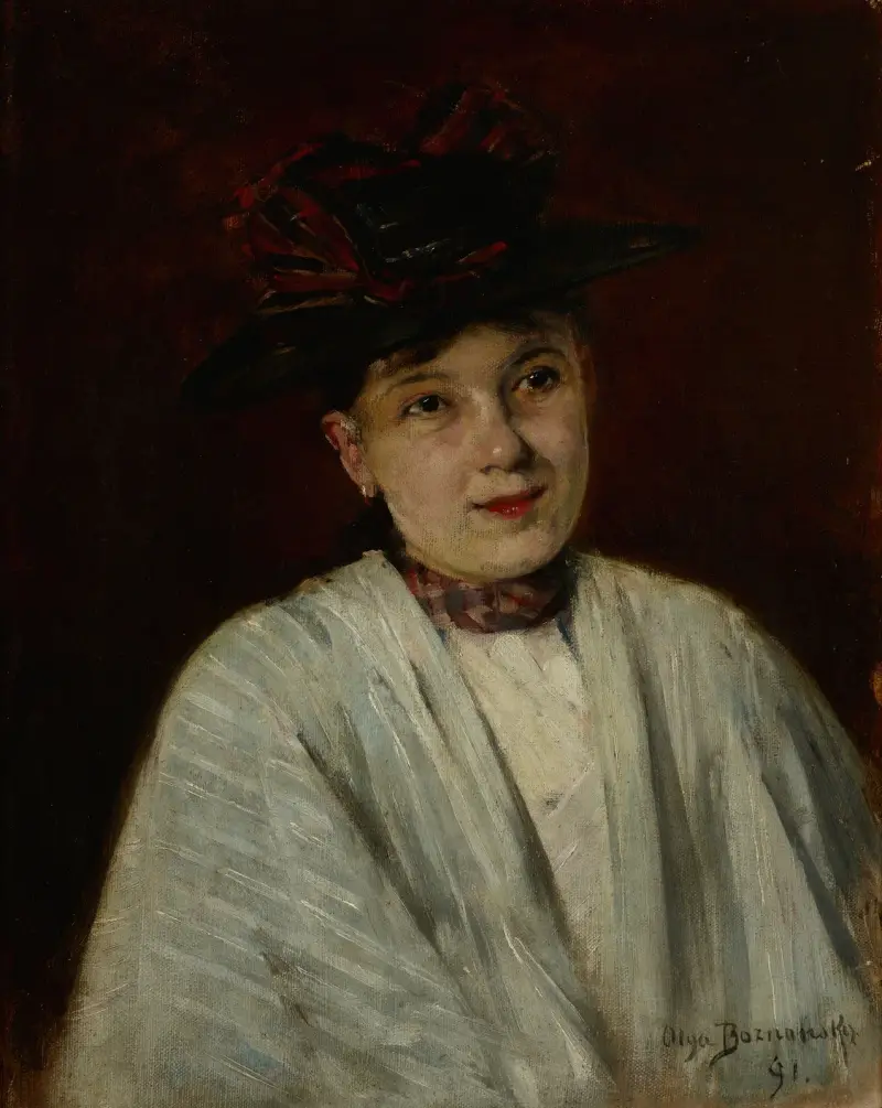 Fröhliche Baśka von Olga Boznanska