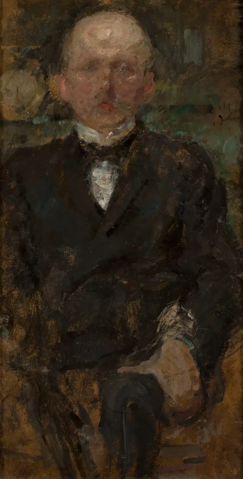 Männliches Porträt von Olga Boznanska