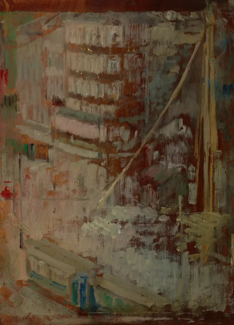 Motiv aus Paris von Olga Boznanska