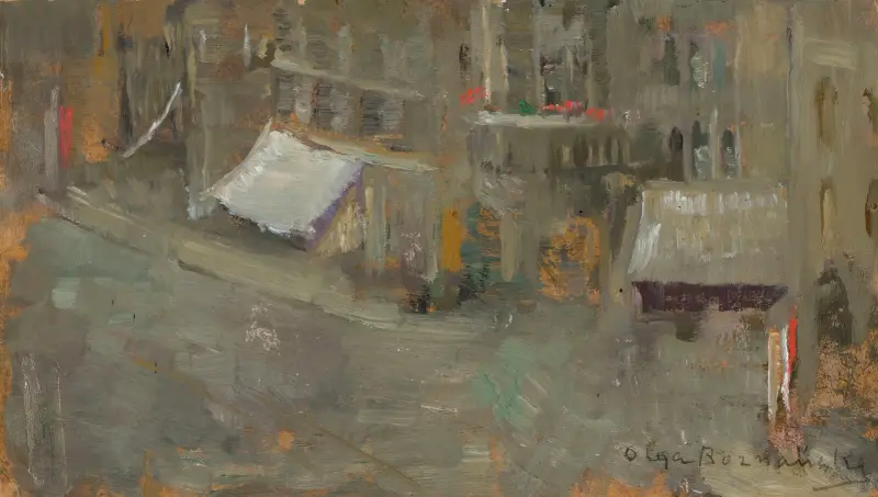 Place de Thernes in Paris von Olga Boznanska