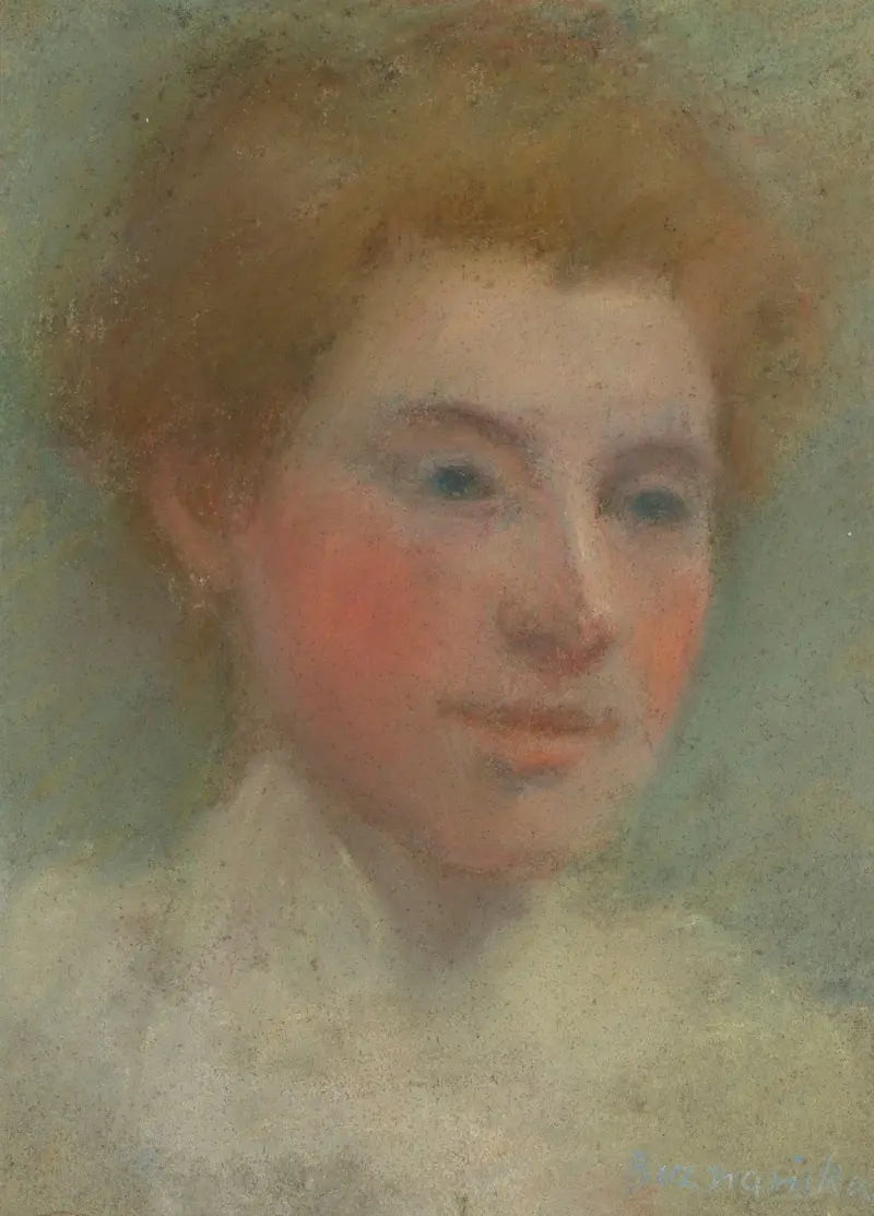 Portrét mladé ženy, Olga Boznanska