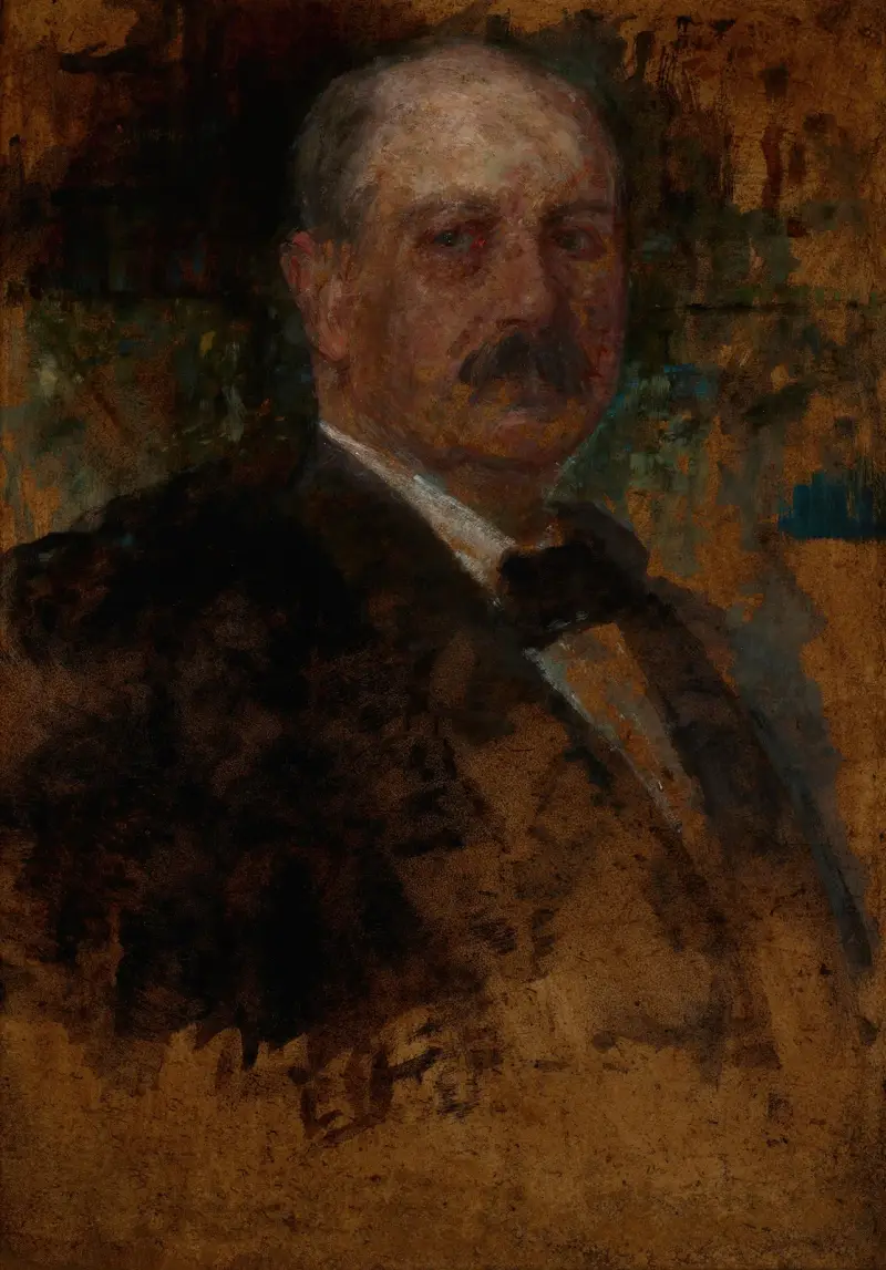 Porträt einer Amerikanerin, 1914 – Nr. 1 von Olga Boznanska