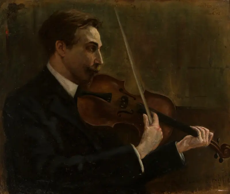 Porträt von Franciszek Godebski von Olga Boznanska