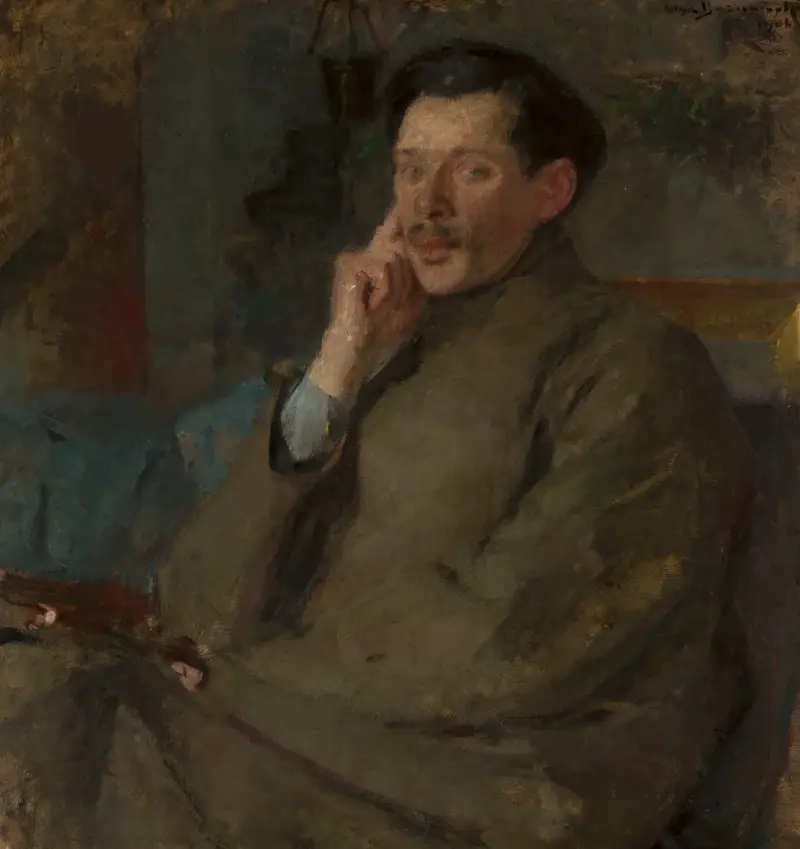 Portrét Franciszka Mączyńského (1874–1947), architekta, Olga Boznanska