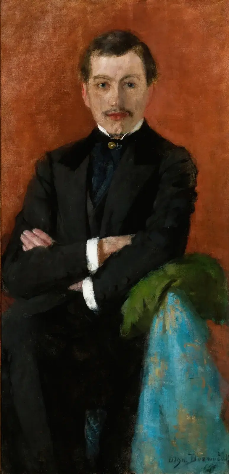 Porträt von Józef Czajkowski, 1892 von Olga Boznanska