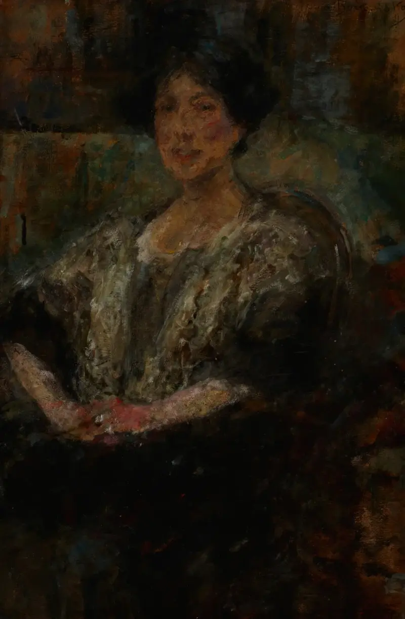 Porträt von Julia Ginzberg von Olga Boznanska