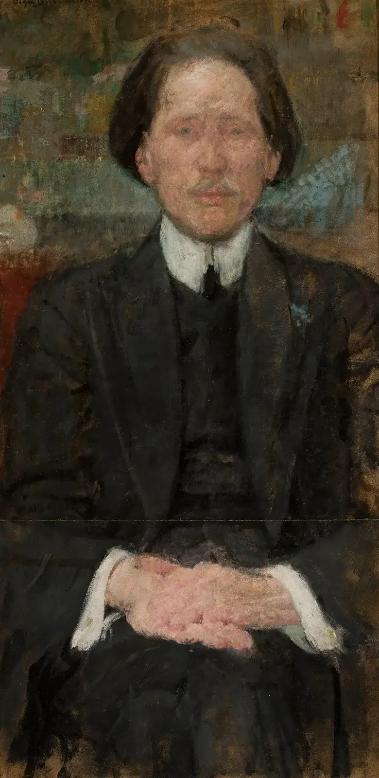 Portrait of Mieczysław Jakimowicz av Olga Boznanska