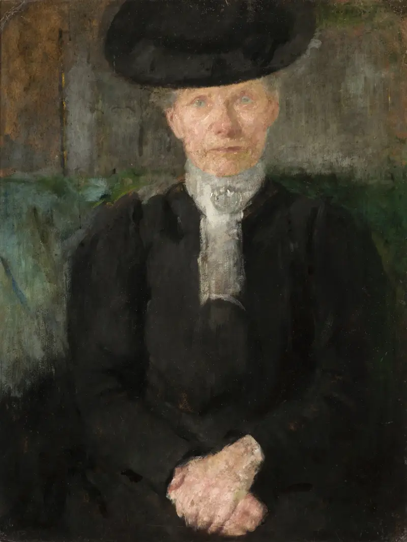 Porträt von Fräulein Deuringer von Olga Boznanska