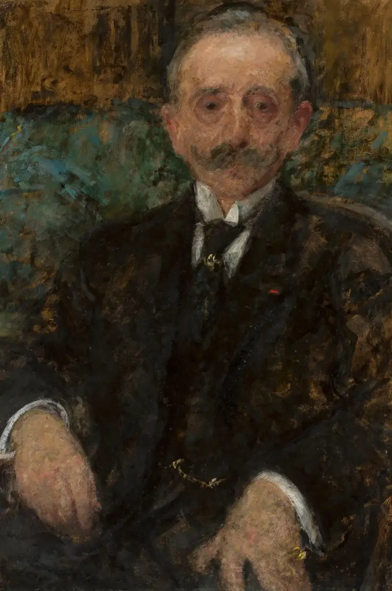 Porträt von Herrn X (Karol Smólski) von Olga Boznanska