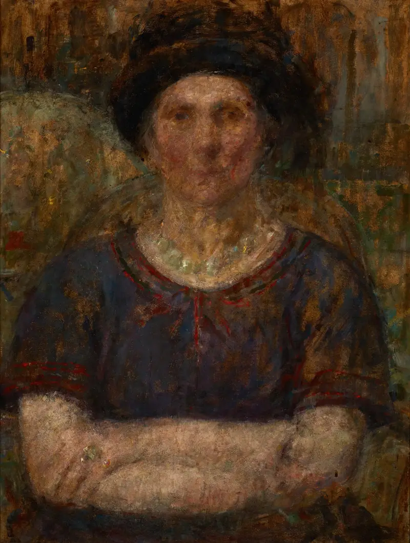Porträt der Frau Bankiewicz von Olga Boznanska