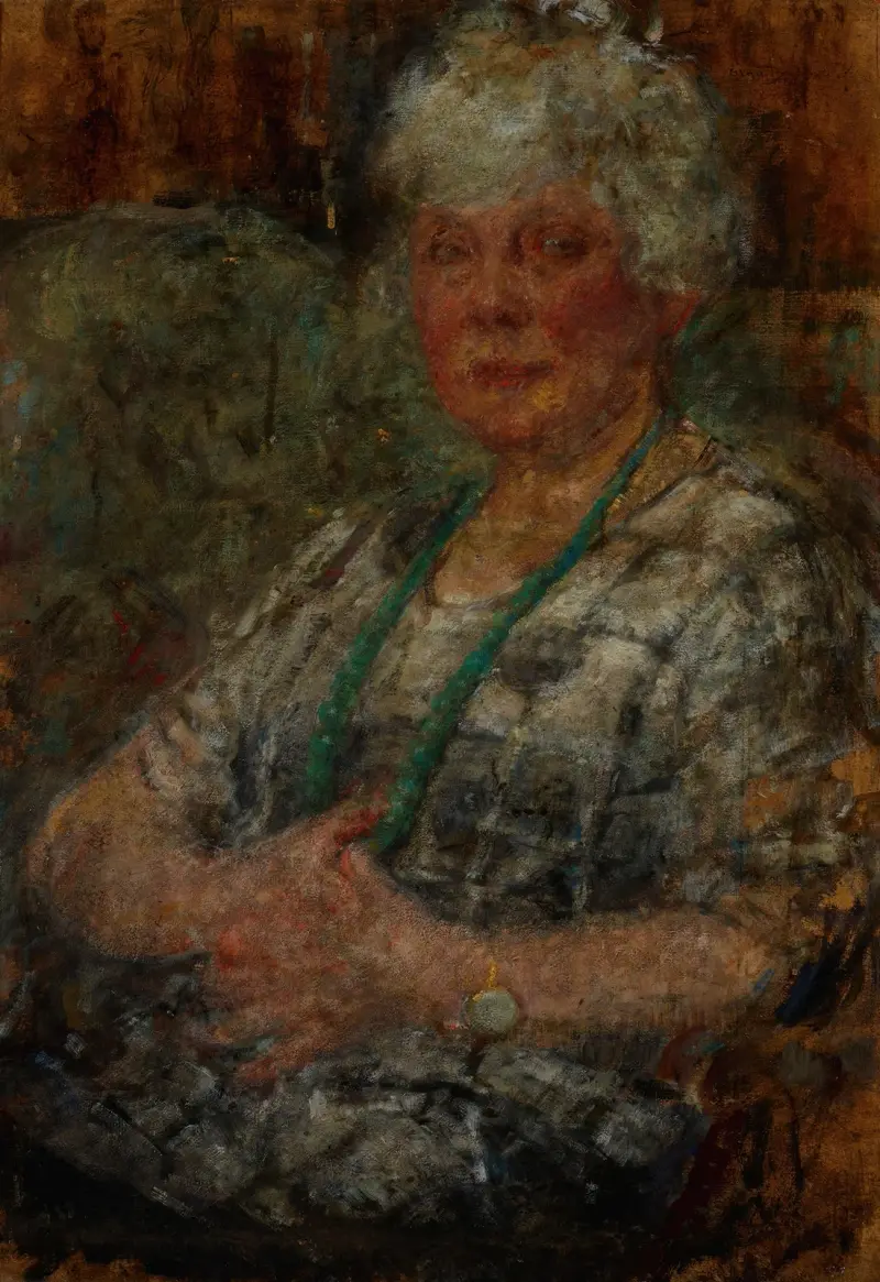 Bildnis des Malers Thomasson von Olga Boznanska