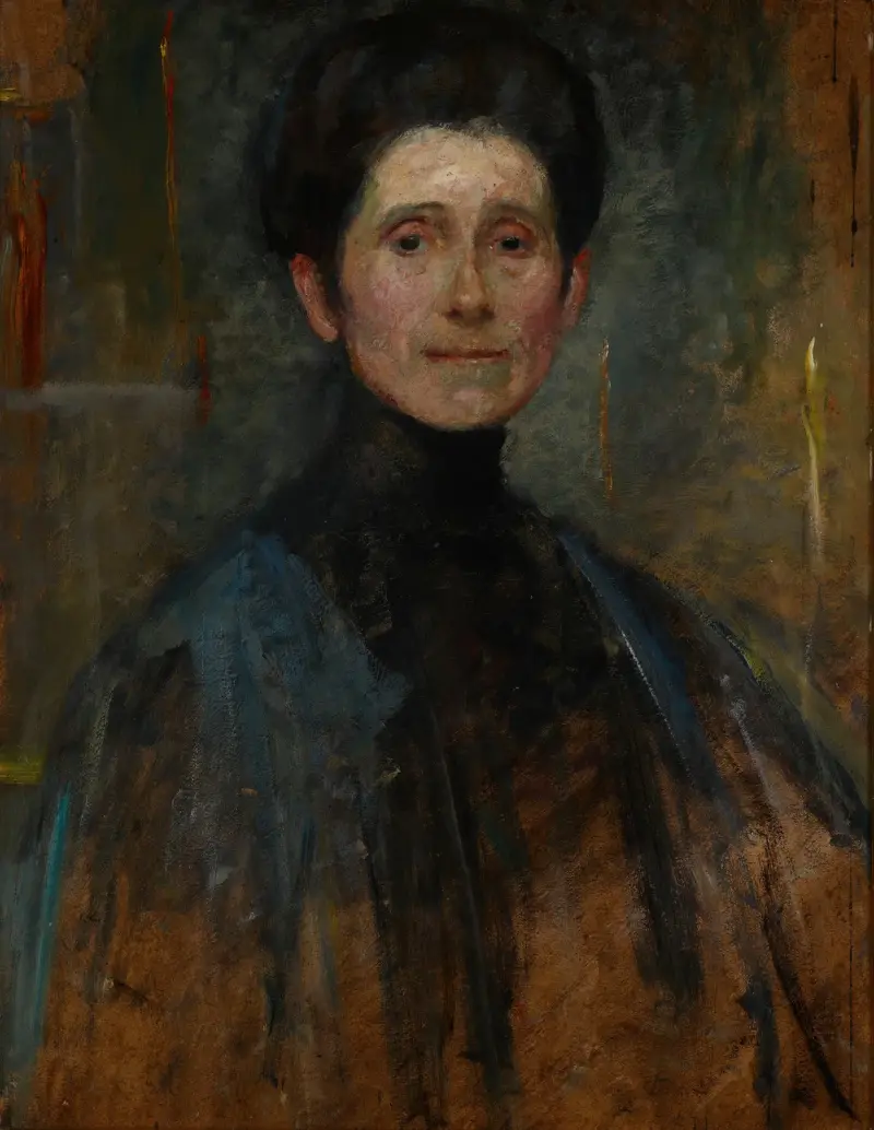 Autoportrét, Olga Boznanska