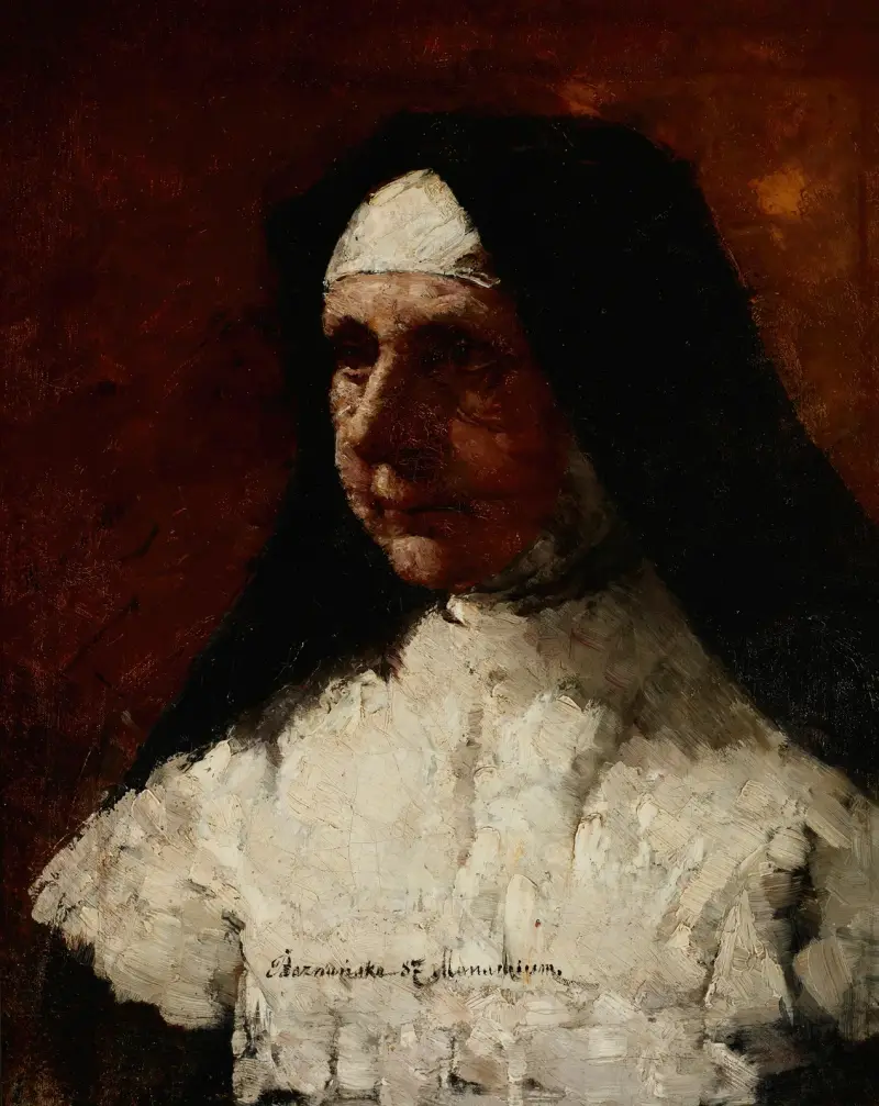 Study of a Nun av Olga Boznanska