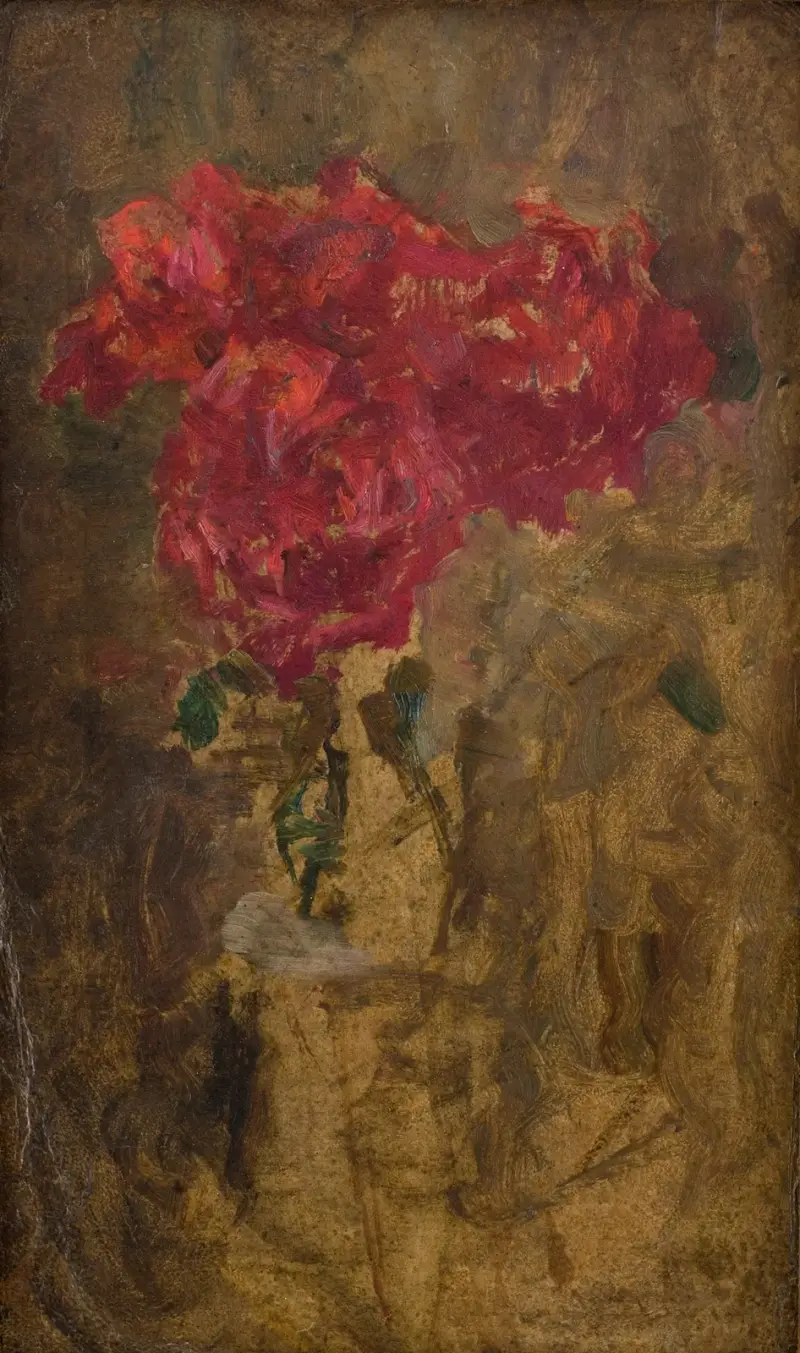 Květinová studie, Olga Boznanska
