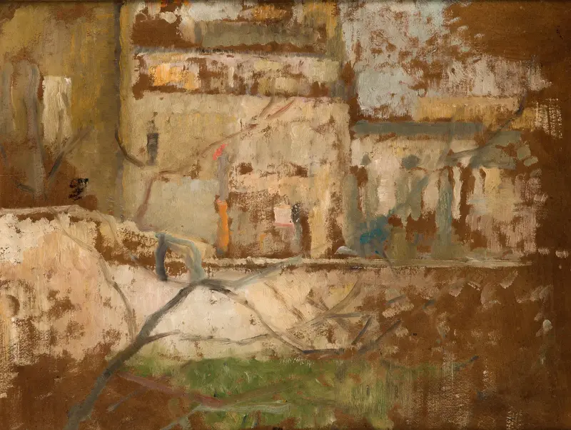 Blick aus dem Atelierfenster, 1900 – Nr. 1 von Olga Boznanska