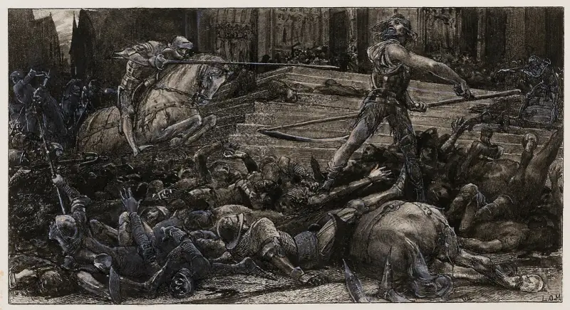 Châteaupers à la rescousse av Luc-Olivier Merson