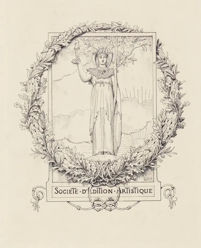 Allegorisk figur av Luc-Olivier Merson
