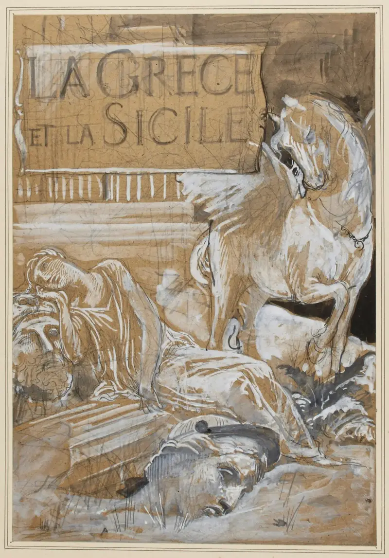 La Crece et la Sicile von Luc-Olivier Merson
