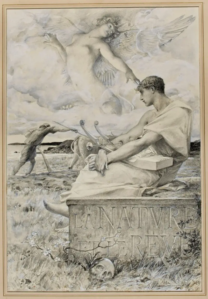 Naturen och drömmen av Luc-Olivier Merson