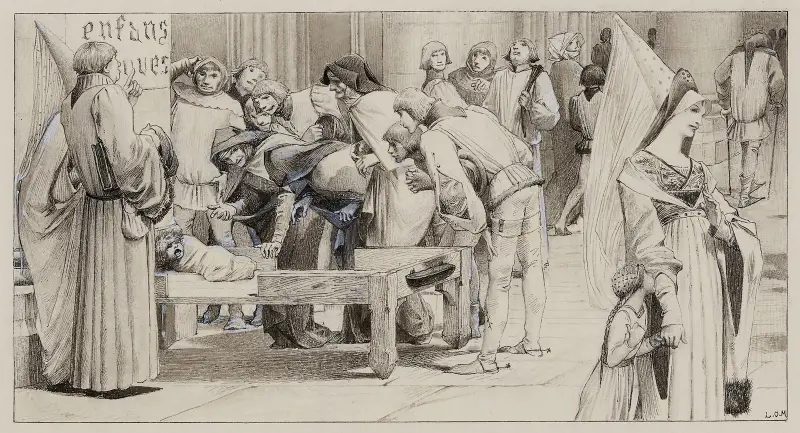 Dobre dusze, 1889 – Nr. 2, Luc-Olivier Merson