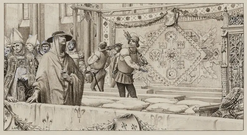 Monsieur le cardinal von Luc-Olivier Merson