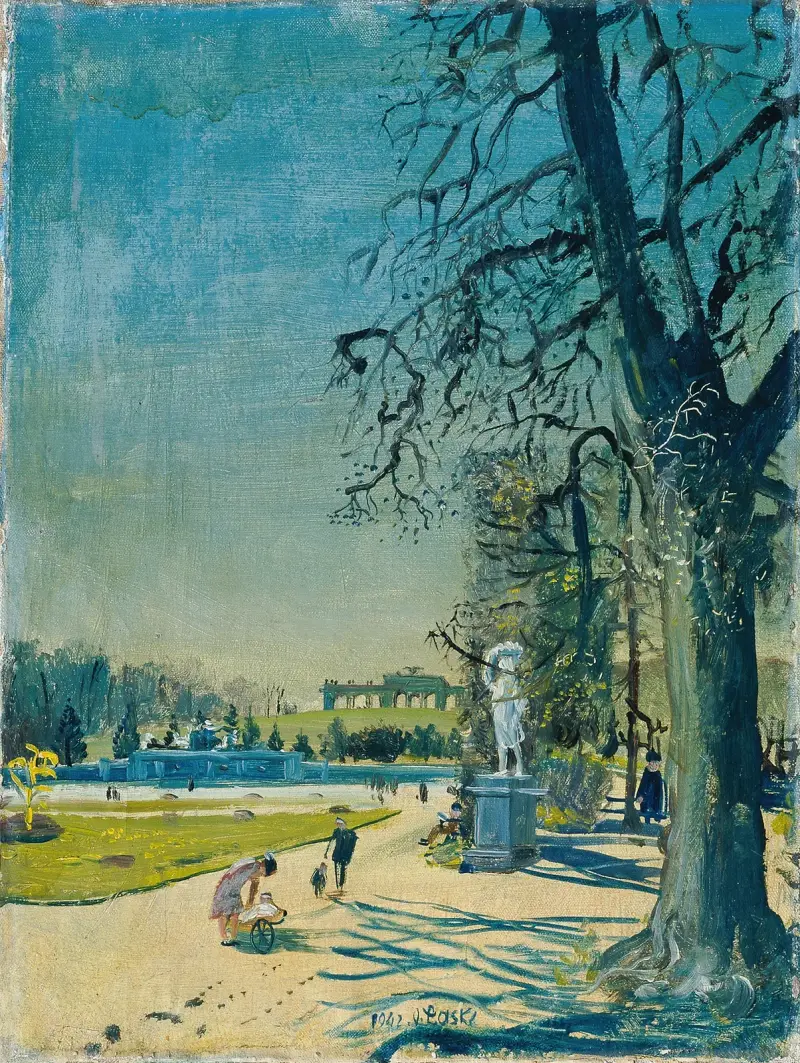 Der Schönbrunner Schlosspark av Oskar Laske
