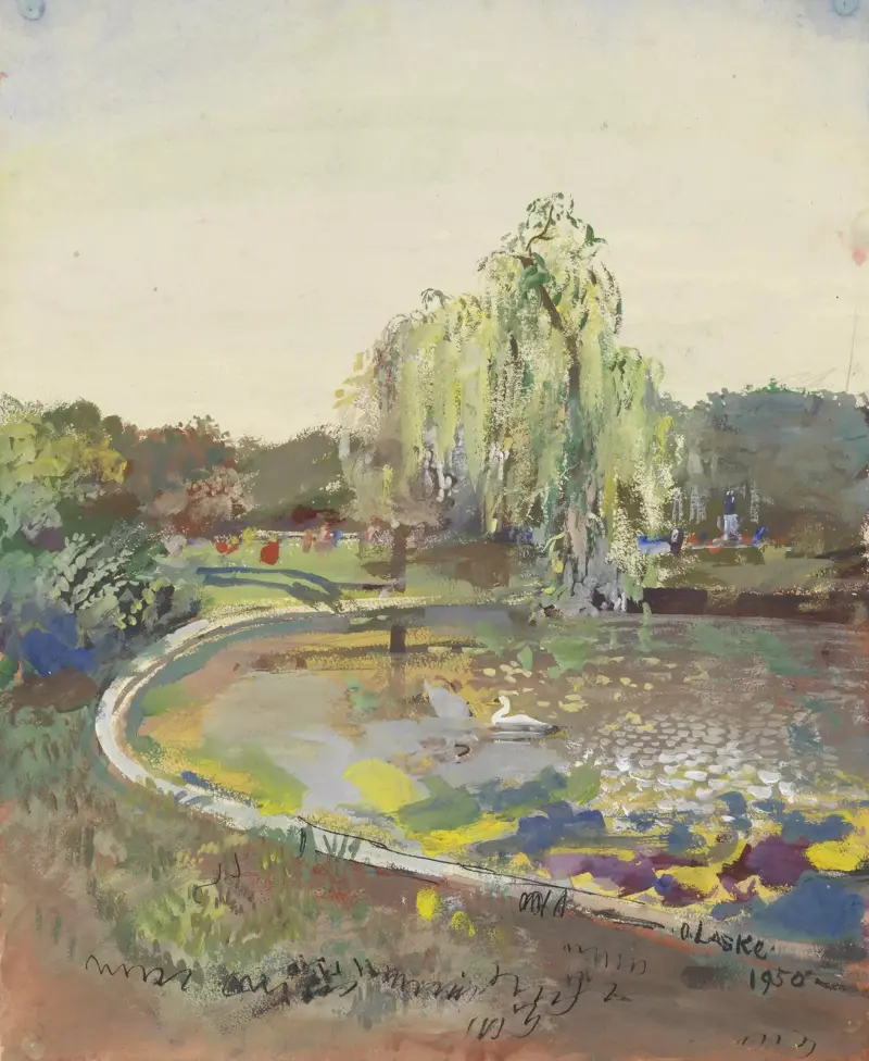 I. Stadtpark von Oskar Laske
