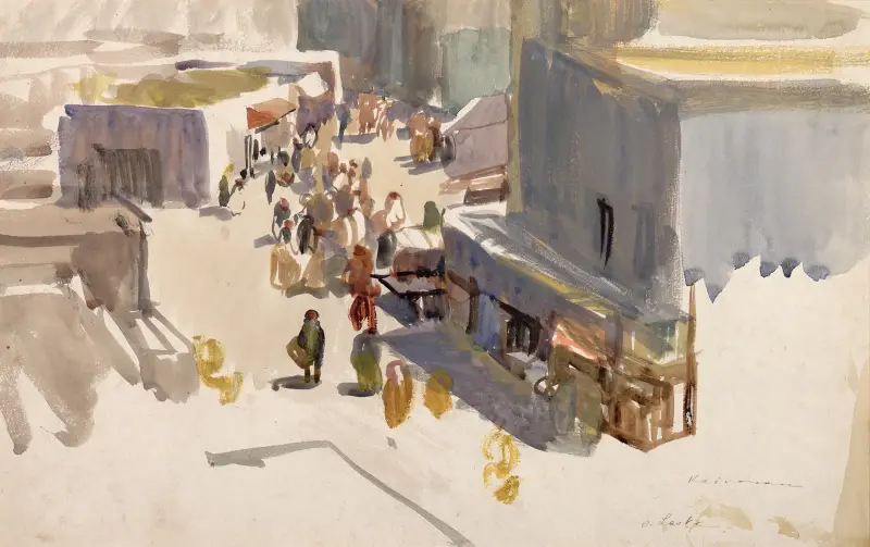 Kairouan av Oskar Laske