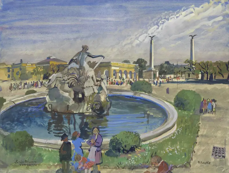 Schönbrunn av Oskar Laske
