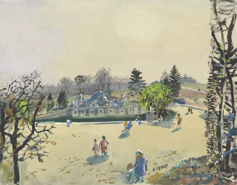 Schönbrunn, Neptunsbrunnen av Oskar Laske