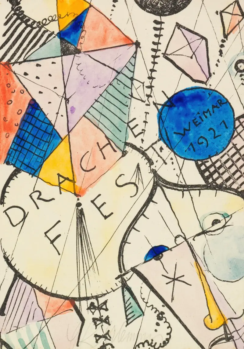 Drachenfest von Oskar Schlemmer