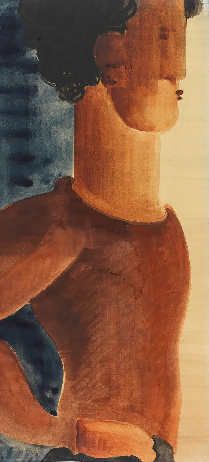 Romantická postava mladíka, Oskar Schlemmer
