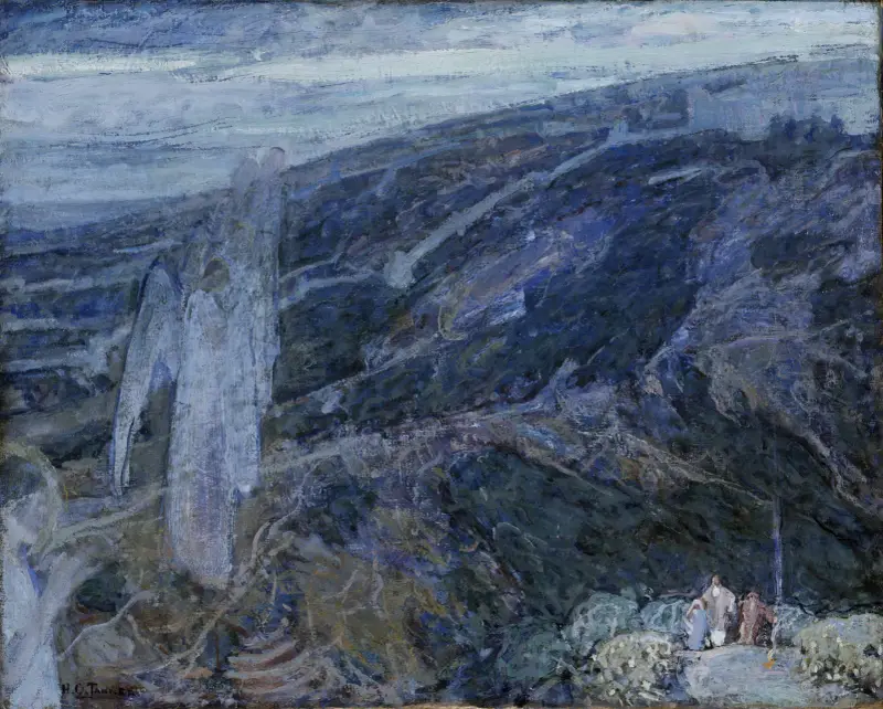 Engel erscheinen den Hirten von Henry Ossawa Tanner