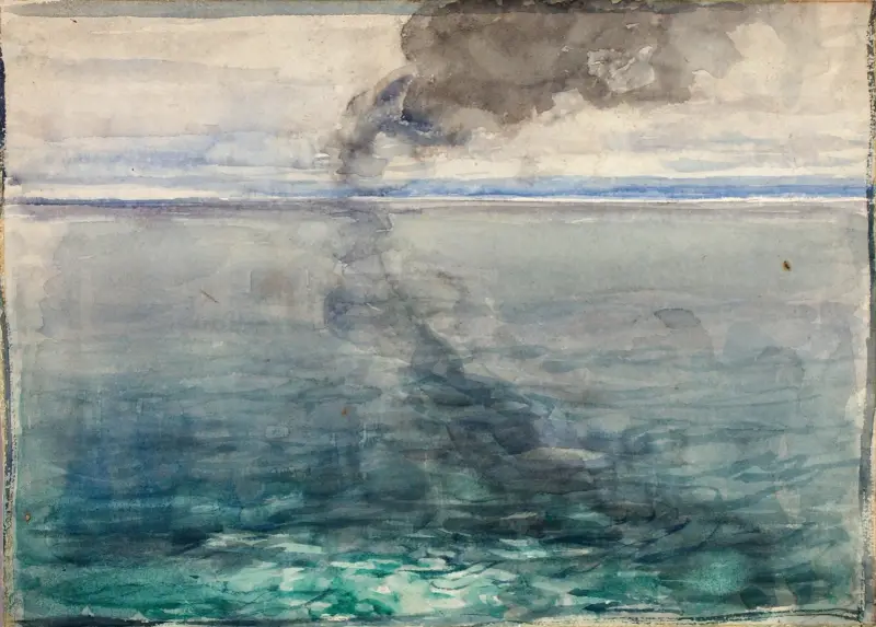 Korsar Atlanten (Hemkomst) av Henry Ossawa Tanner