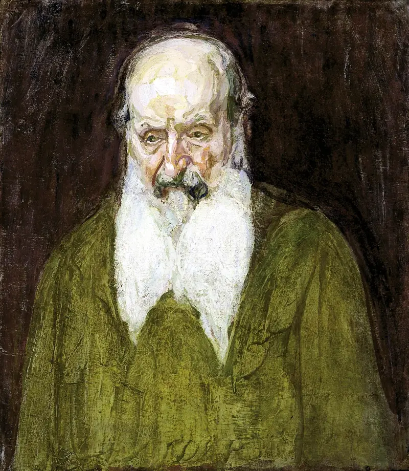 Huvud av en jude i Palestina av Henry Ossawa Tanner