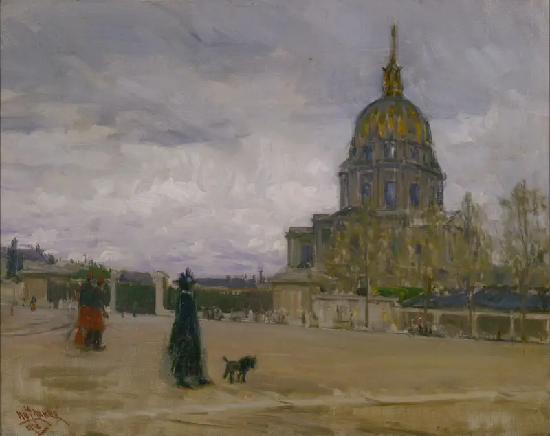 Les Invalides, Paris von Henry Ossawa Tanner