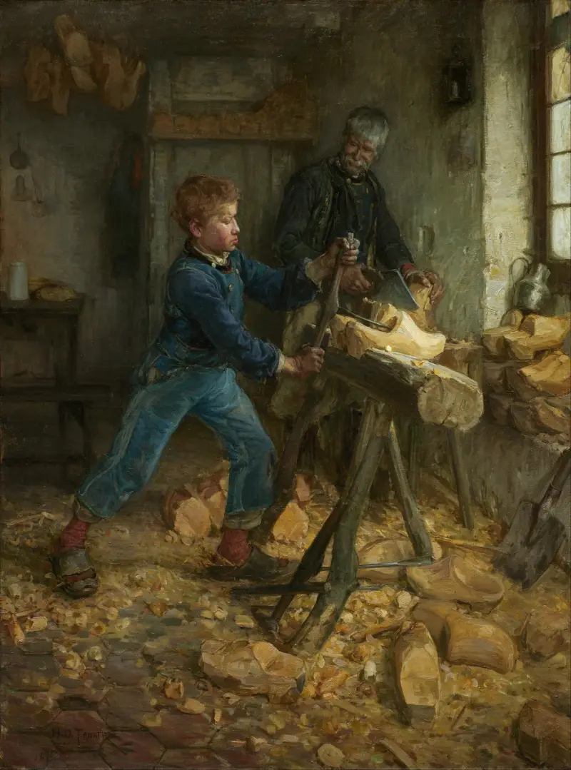 Den unge sabotören av Henry Ossawa Tanner