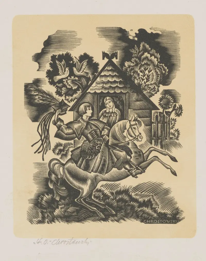 Krakowiak von Stanisław Ostoja-Chrostowski