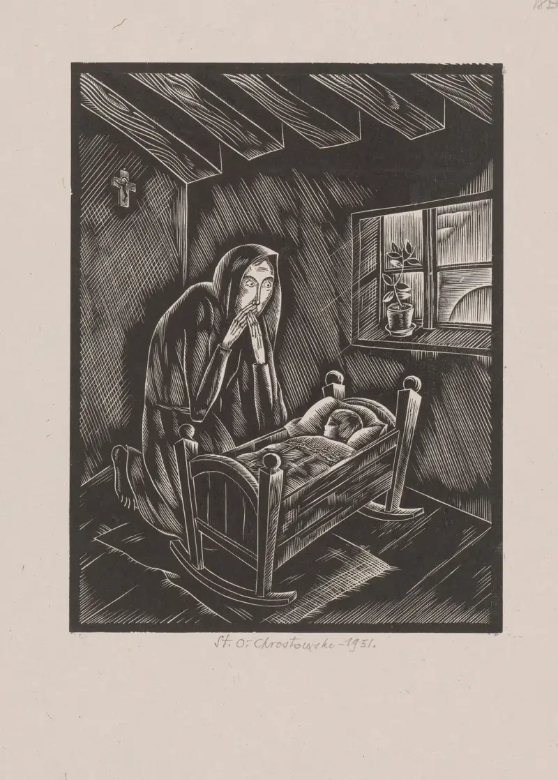 Matka i dziecko av Stanisław Ostoja-Chrostowski