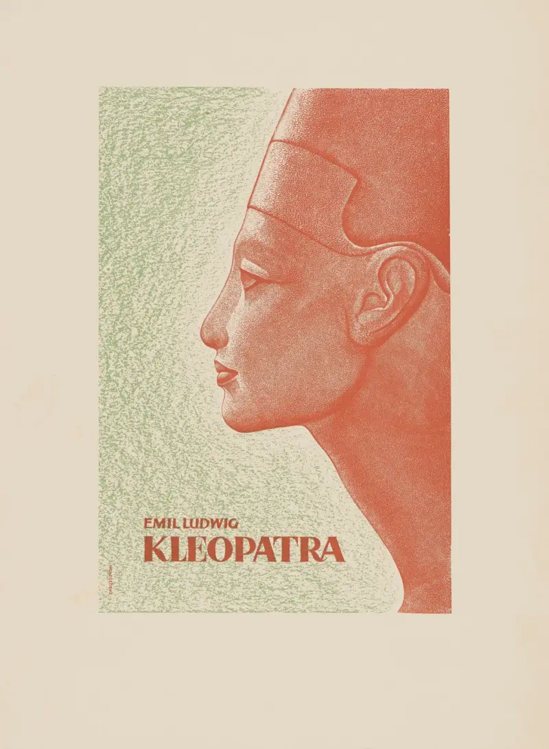Okładka książki Kleopatra. Życiorys Królowej Emila Ludwiga, 1939 – nr 1 av Stanisław Ostoja-Chrostowski