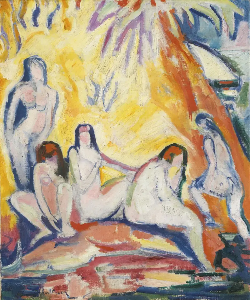 Koupající se, Emile Othon Friesz